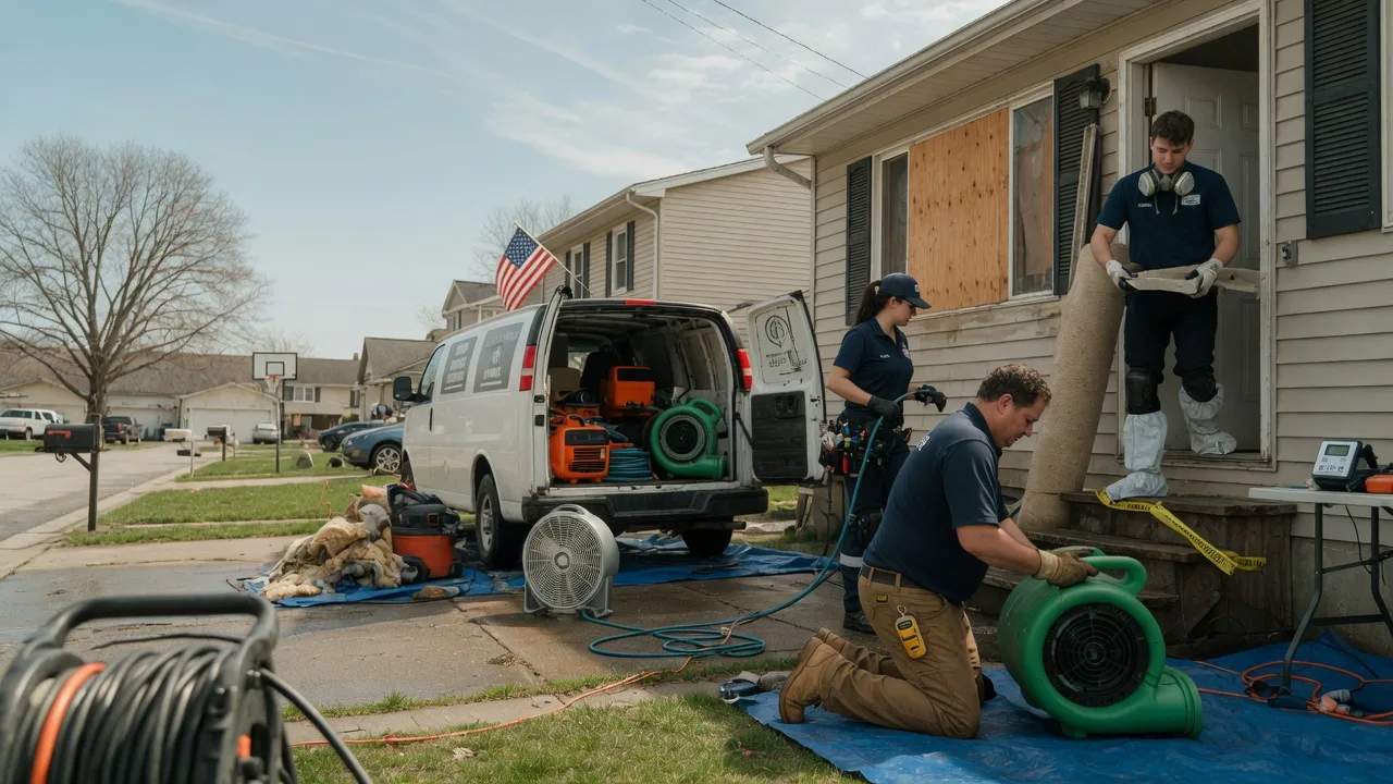 Water Damage Restoration in Brussels, WI near me